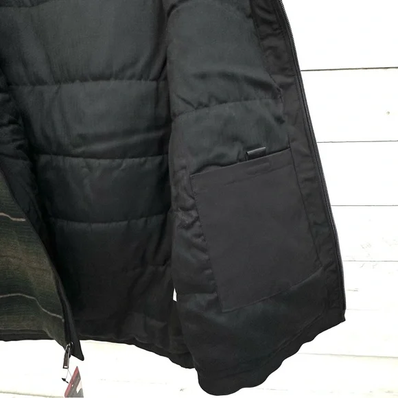 Pendleton Men’s M/L Wool Blend Vest • Black Green • NWT - Picture 4 of 12